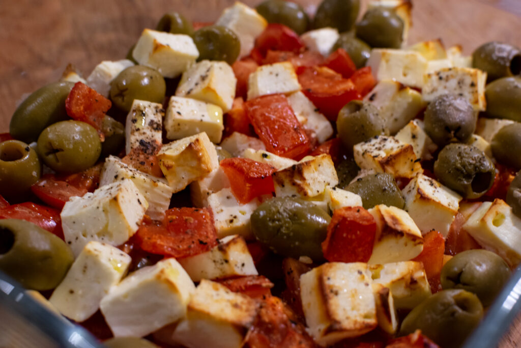 Cremiger Feta mit Tomaten