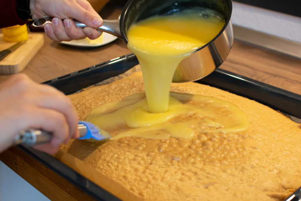 Zitronenkuchen Zubereitung