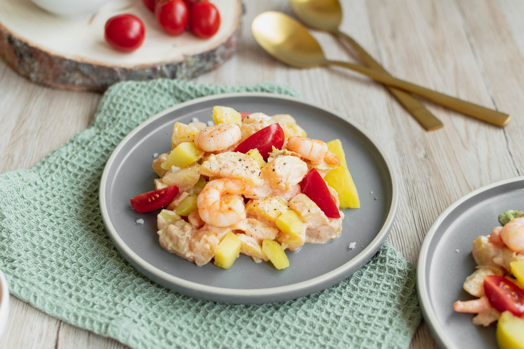 Garnelensalat mit selbstgemachter Cocktailsoße - Einfach Natürlich Kochen Garnelensalat mit selbstgemachter Cocktailsoße - Einfach Natürlich Kochen