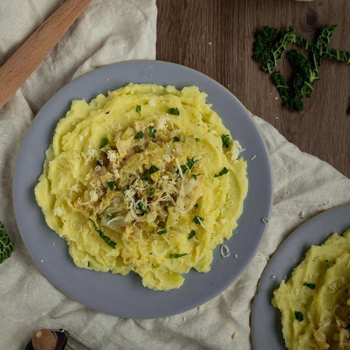 Wirsinggemüse mit Kartoffelpüree und Gruyère - Einfach Natürlich Kochen